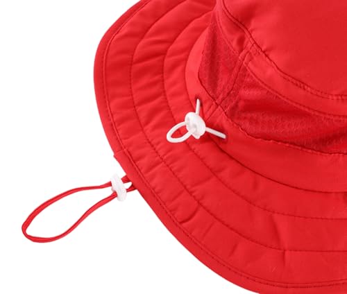 Connectyle Kids Foldable Wide Brim Sun Hat UPF 50+ Sun Protection Bucket Hats Breathable Summer Beach Hat for Boys Girls4