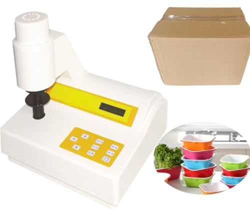 VTSYIQI Fluorescence Whiteness Meter Lab Colorimeter Whiteness Meter Brightness Tester with R457 Blue Light Whiteness Range 0~150 Illumination Condition d/0 Accuracy ±0.01 JJG512-2021 Standard RS232