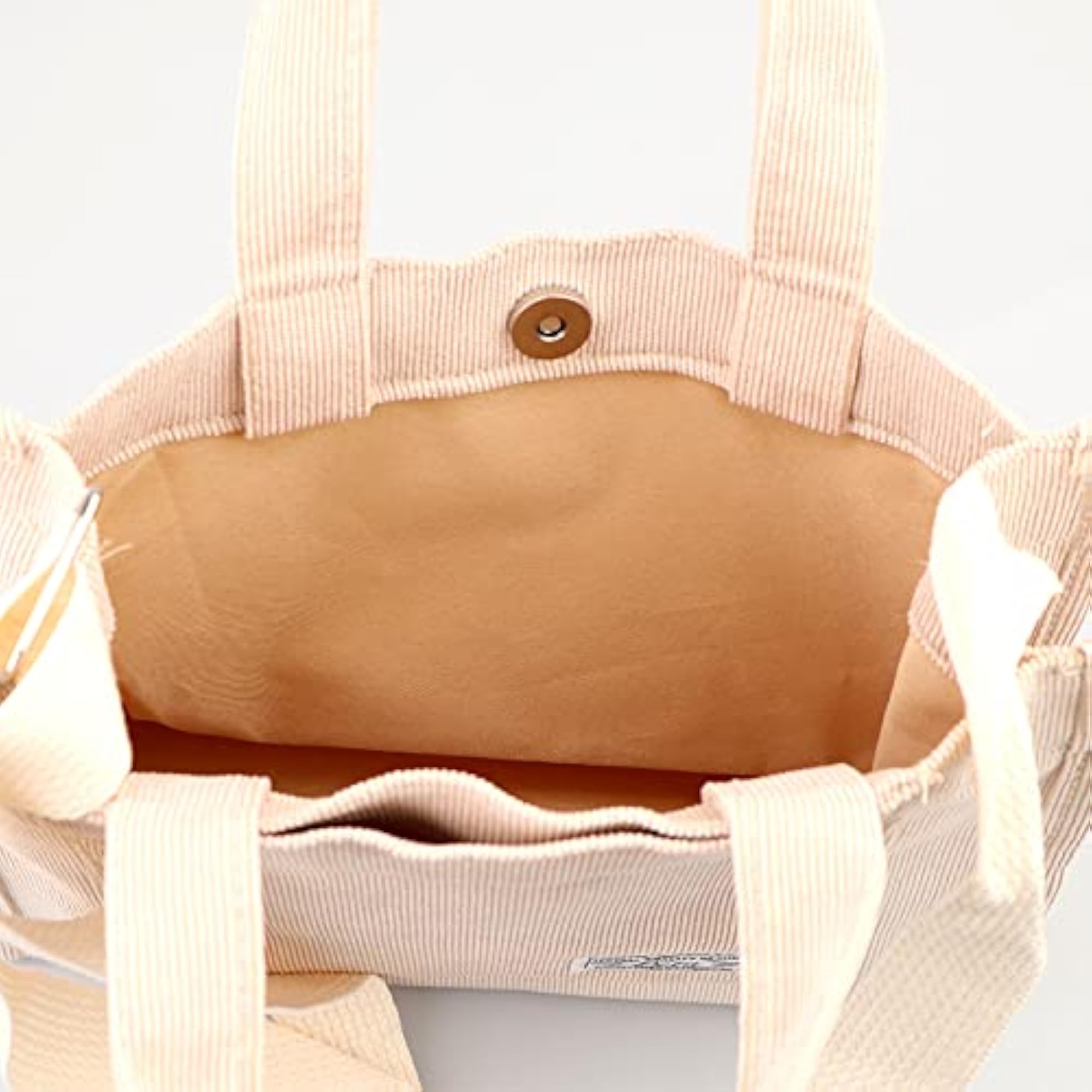 Designer Corduroy Ladies Bag, Solid Color Messenger Bag