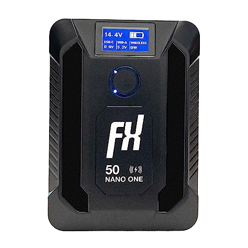 Batería V-Mount Nano ONE -PRO de 50Wh para cámaras, luces LED grandes y monitores