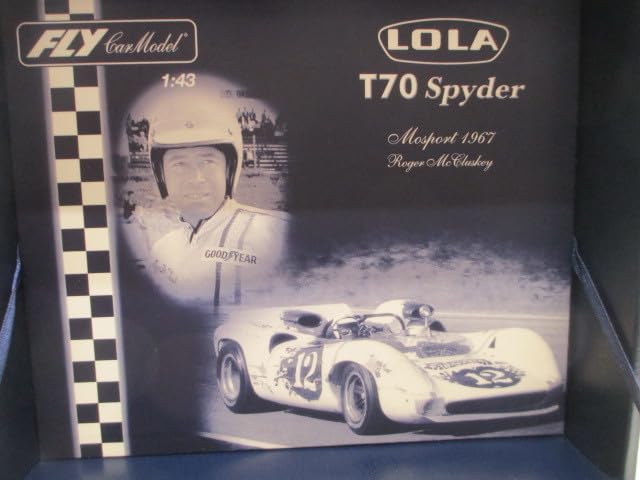 FLY LOLA T70 1：43 ミニカー　1945 Amazon.co.jp: 1/43 FLY Car Model LOLA T70 Spider 1967 : Hobbies