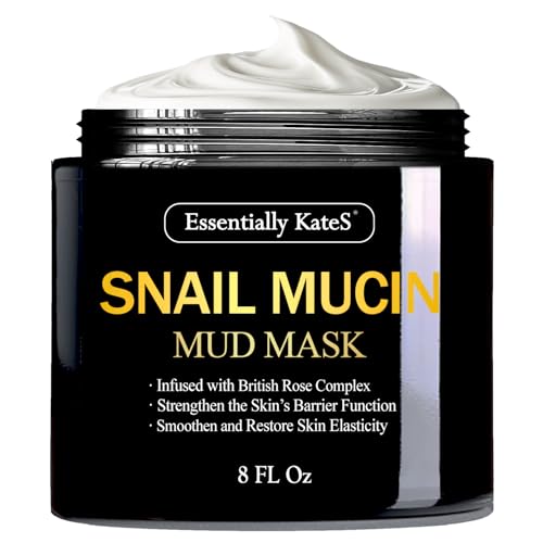 Essentially Kates 05080608 Snail Mucin Facial Mud Mask 8 Fl Oz cover