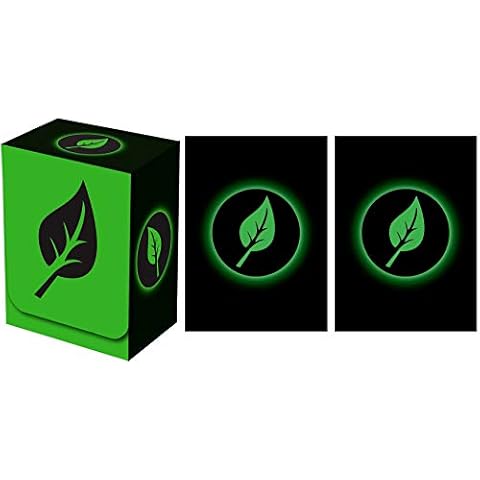 Legion Supplies Absolute Iconic Green Life Deck Box with 100 Sleeves Cover