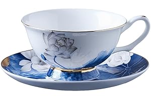 1-Pc Vintage Bone China Tea Set