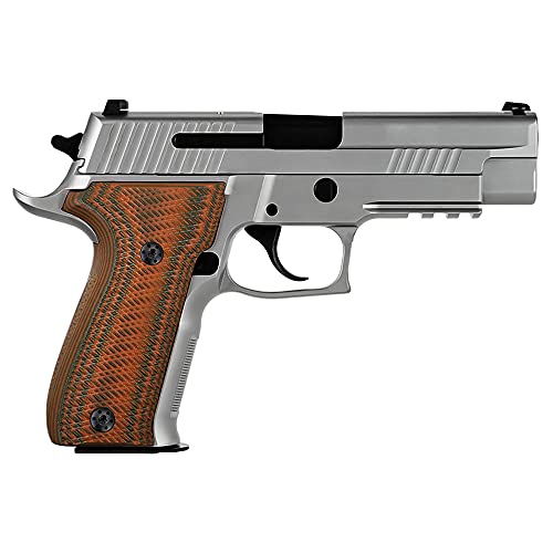 Cool Hand G10 Grips Replacement For Sig Sauer P226, Gun Grips Screws Included, Tactical Slant Texture (Orange/Green) #TOP6