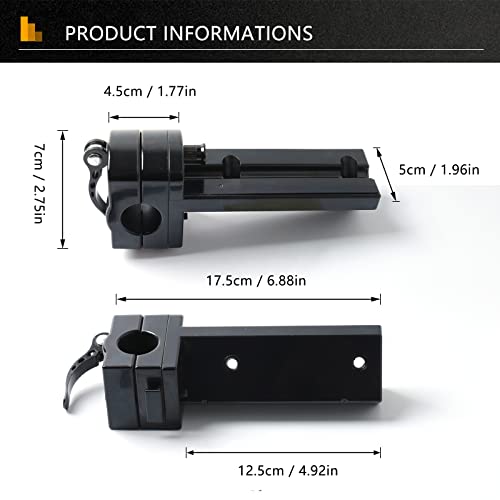 HUAYUWA Suporte de câmbio (instalação à direita) para Logitech G Driving Force Shifter suporte para