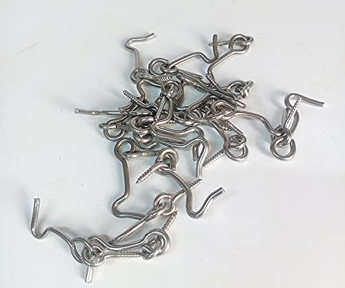 Generic Mild Steel 10 Pcs 2.5 inch Window Eye Bolt Hook and Latch-image-27