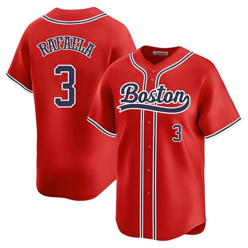 Camiseta Boston Baseball unisex para hombre, mujer, joven y niño cosida