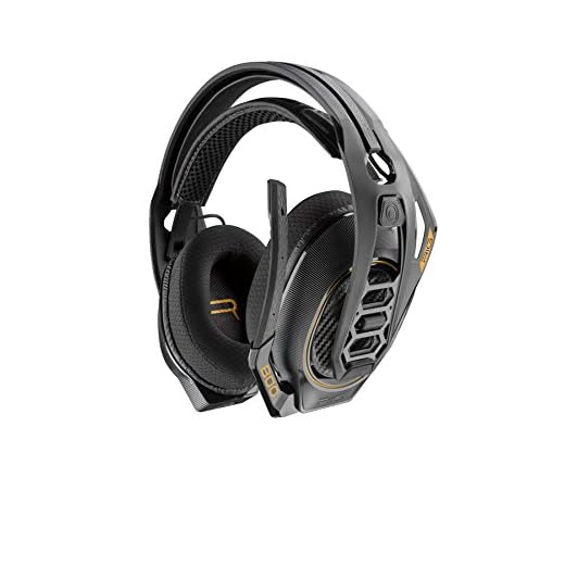 Plantronics RIG 800 HD Binaural Bandeau Noir, Jaune - Écouteurs avec Microphone (PC/Jeux, Dolby Atmos, Binaural, Bandeau, Noir, Jaune, sans Fil)