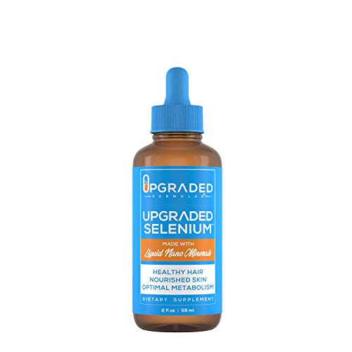 Upgraded Selenium - Keto Vegan & Paleo Selenium Supplement for Radiant Skin, Strong Heart Health, Nootropics, Thyroid Health & More - Organic Selenium Infused with Nano Minerals