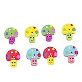 Confettis en bois : matériau en bois de avec un motif unique, ces boutons peuvent être utilisés pour créer vos œuvres d'art personnalisées.