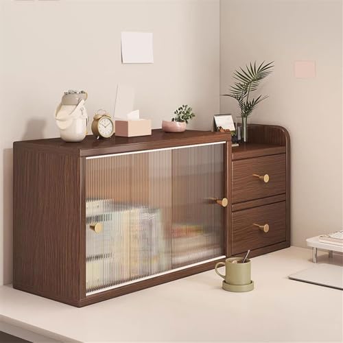 Estantería de mesa acrílica de lujo ligero con tablero artificial elegante 3