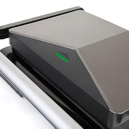 BLACK+DECKER BXGR1000E | Kontaktgrill | 1000W | 23 x 14,5 cm Grillplatte | Cool-Touch-Griff | selbstregulierende obere Platte | Sicherheitsverriegelung | Antihaftbeschichtung – Bild 8