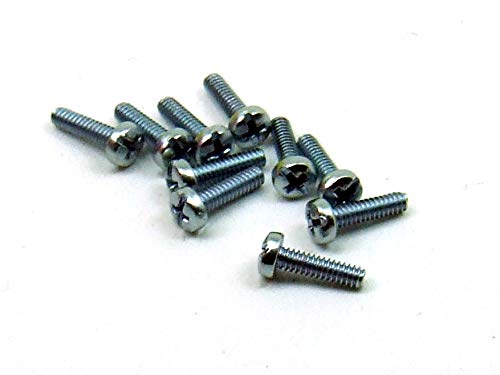 POPESQ® 10 pz. x Vite M1.6 x 6mm Phillips Zinc