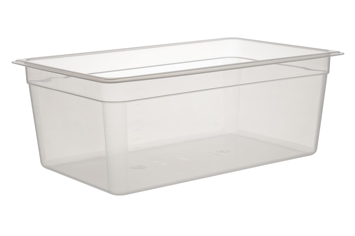 1/1 Dikdörtgen PP Gastronom Küvet Gövde 530x325x200