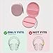 Headphone Headset Case Compatible with JBL Tune 510BT/Soundcore by Anker Life Q20 Q30/BERIBES/KVIDIO/Sony Wireless On-Ear Headphones, Pink