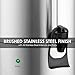 Waring Commercial WCU110 Coffee Urn, 110 Cup Capacity, Stainless Steel , 1500W, 120V, 5-15 Phase Plug, Silver