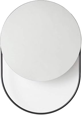 Amazon Com Richland 16 Oval Table Mirror 6 Home Kitchen