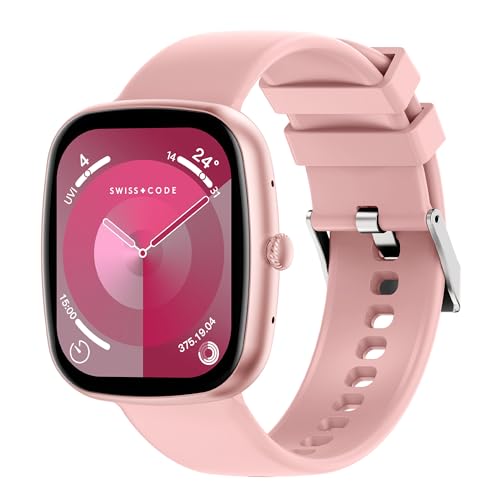 El Mejor Listado de precio de smartwatch más recomendados. 50 SWISS CODE Smartwatch Square Lite Rosa
