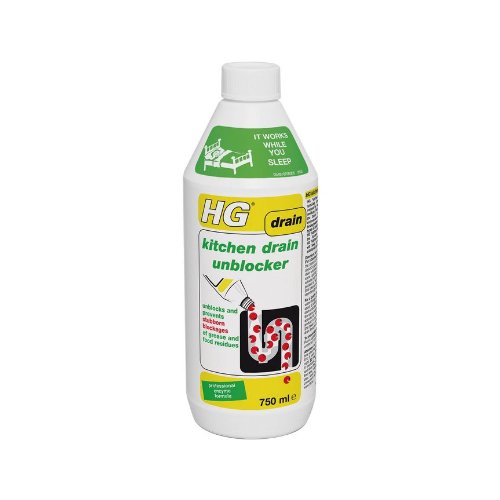 HG Kitchen Drain Unblocker 750ml - (Old Bottle)