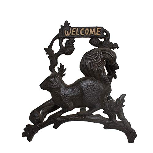 Lisansang Hose Rack Garden Hose Holder Wall Mounted Water Hose Hanger Wall Hanging Hose Rack Garden Hose Storage (Color : Brown, Size : 20.8x13.2x23.0cm)