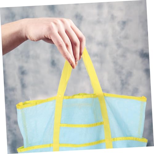 Multi-purpose Mesh Tote Bag for Travel and Beach Lightweight Handheld Organizer Versatile Storage for Swim Accessories and Shower Items Convenient for Women4