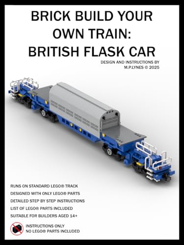 BRICK BUILD YOUR OWN TRAIN: BRITISH FLASK CAR