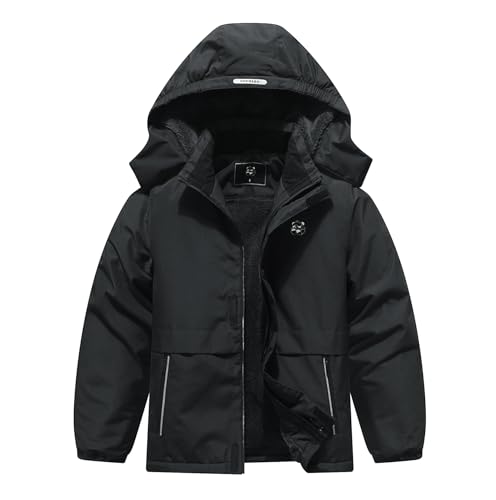 BYLESIN Kid's Waterproof Skiing Jacket Windbreaker Coat Snowboarding for Kid