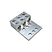 Morris 90962 Mechanical Lug, Three Conductors, Two and Four Hole Mount, Aluminum, 800 MCM-350 MCM.5-inch Bolt