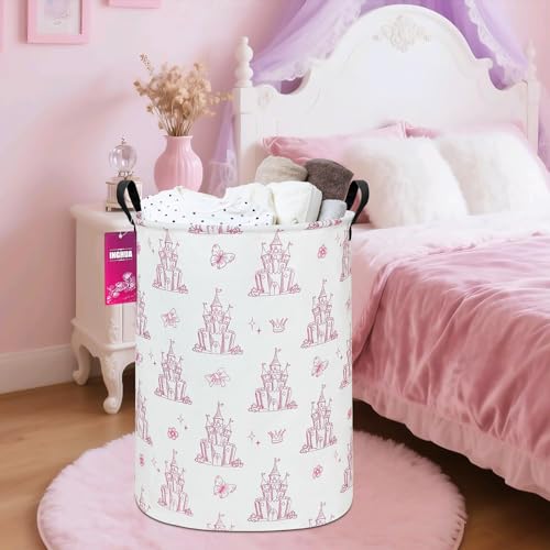 Image of Castle Storage Bin Nursery Organizer Basket