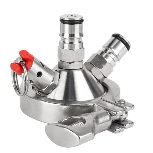 Cabezal de roscado para conversión de barril comercial a Tri-Clamp 5