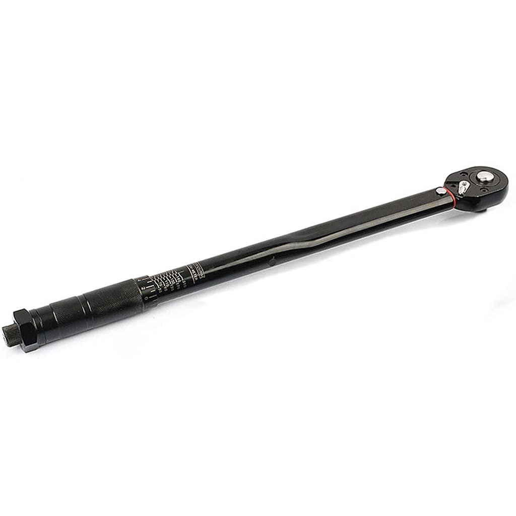 Yhplxyuus Multicolor 45# Steel Spanner 1/2-Inch Drive Pre-Set Torque Wrench Tool 28-210 Nm 1/2" Drive Torque Wrench 18" Long Preset Set