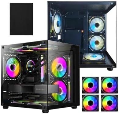 PC GAMER PRETO AQUÁRIO RYZEN 7 5700G SSD 512GB 16GB 3200MHZ WATER...