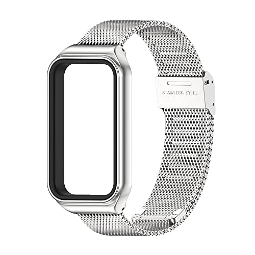 Image of Strap for Amazfit Band 7 Metal Replacement Strap Wristband Watch Strap Compatible with Amazfit 7 Fitness Tracker smartwatch
