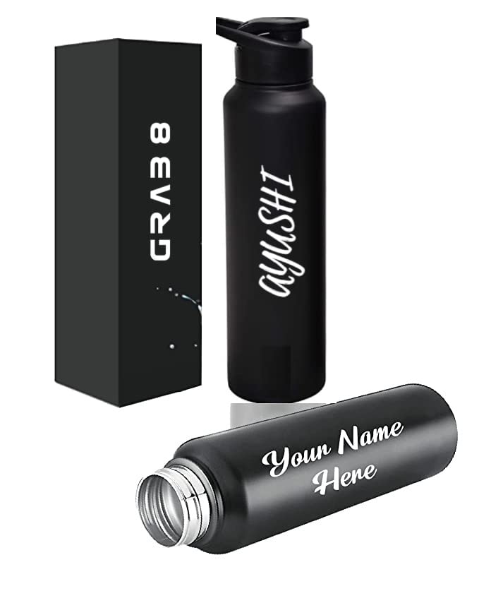 Grab8 Customized water bottle personalized water bottle gifts for