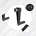 Nylon and Steel Hand Crank Handle with Hexagon Socket, Replacement for Industrial Machine Tools, Window Crank & Drill Press