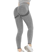 Legging Push Up Effet Pêche Pour Femme – Taille XS/38 – Gris – Sport Et Gym
