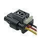 AELFIE 3 Pin Car Reversing Radar Camshaft Sensor Plug Wire Harness Auto Electronic Connector 805-121-521 7615490-03 Fit for M.ercedes B.ENZ