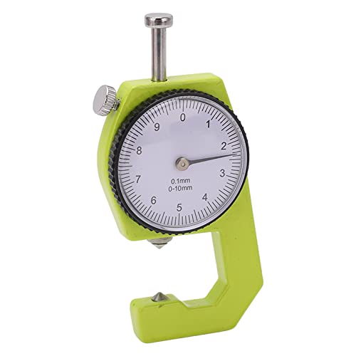Thickness Gauge, herramienta de medición con resolución de 0.1 mm y rango de medición de 0 a 10 mm, medidor de grosor con superficie de carburo miniatura 1