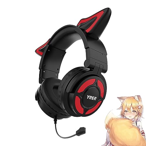 LclwbhZbg LEDL Bluetooth5.3 L/p Q[pwbhz 40mmhCo[+̉ mCYLZO }CNt PC/X}zΉ ߉\C[Jbv v[gp{t NX}X/a ()