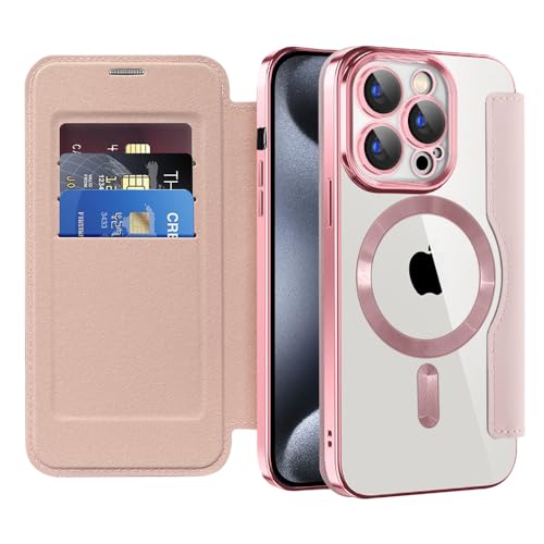 Protégez vos données avec l'étui portefeuille iPhone 15 Pro antichoc et anti-RFID