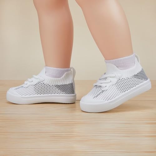 Image of BMCiTYBM Baby Sneakers Girls Boys Lightweight Breathable Mesh First Walkers Shoes 6-24 Months
