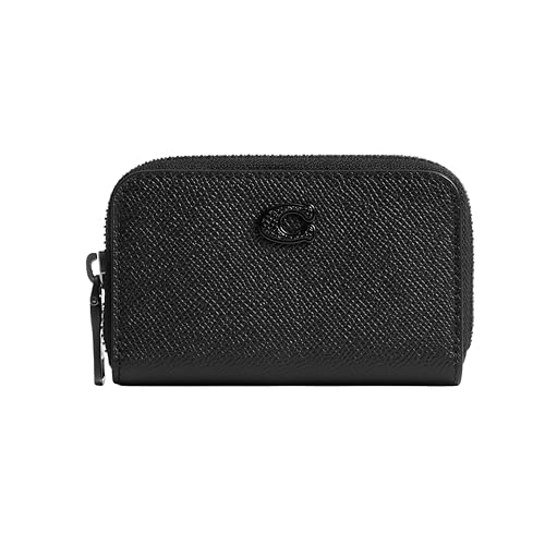 Image of Coach Mens Card Case, Black 1, One Size