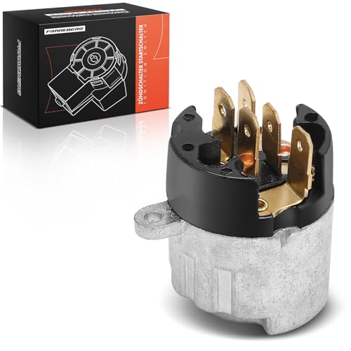 Frankberg Interruptor de encendido Compatible con Primera P10 1.6L 2.0L 1990-1996 Maverick UDS UNS 2.4L 2.7L 1996-1998 Terrano I WD21 2.4L-3.0L 1986-1996 Replace# 48750D0100