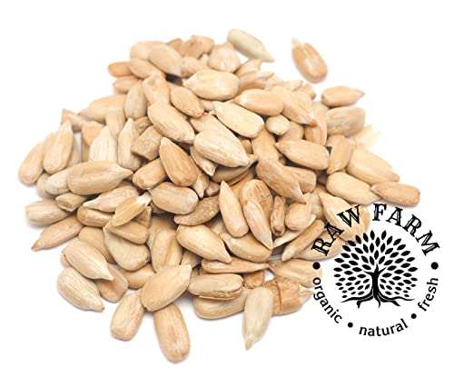 Raw Farm - Bio Sonnenblumenkerne 1kg, glutenfrei, sojafrei, frisch geschälte Kerne