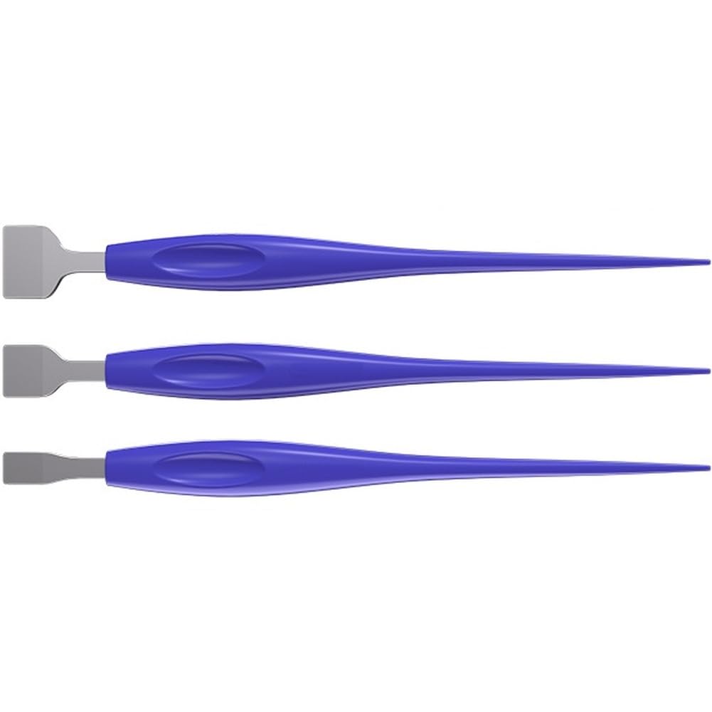 Xnuiasqe Tin Scraper 3pcs Set Non Magnetic Solder Removal Tool for Phone PCB Repair Precise Tin Scraping Non Slip Handle