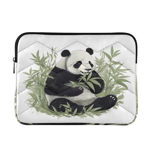 Funda para Laptop de 13-14 Pulgadas con Diseño de Panda