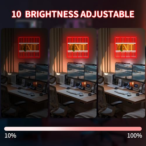 Image of Game Neon Sign TNT Block Led Signs Dimmable Gamer Neon Signs for Wall Decor Gaming Light Up Sign for Men Teens Boys Gamer Room Gifts