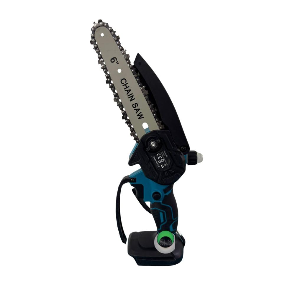 Kit Forbici da Potatura a Batteria 48V + Motosega a Batteria – Set Potatura Professionale con 2 Batterie 2000mAh, Cesoie Elettriche per Rami e Mini Motosega da Potatura