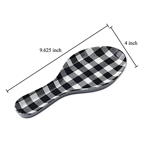 Up A_1159 Ware Melamine Spoon Rest Spoon Holder Kitchen Utensil Holders 9.625 Inch thumb #1